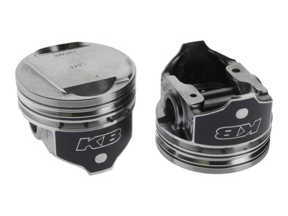 +.040in. Dome Top Pistons with 9.6:1 Compression Ratio. Fits Big Twin 1984-1999 with Evo Engine.