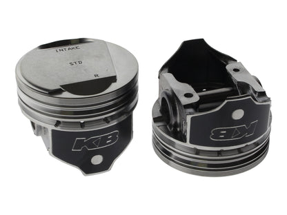 Std Dome Top Pistons with 9.6:1 Compression Ratio. Fits Big Twin 1984-1999 with Evo Engine.