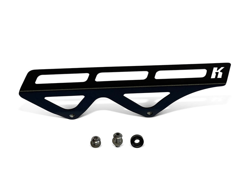Upper Belt Guard - Black. Fits Softail 2018up