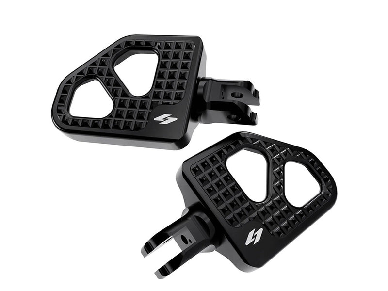 Max Lean Mini Floorboards - Black. Fits Softail 2018up Rear Passenger