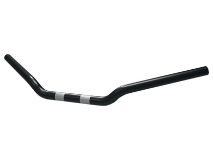 26in. wide x 1in. Low-Rise Drag Bar Handlebar - Black.