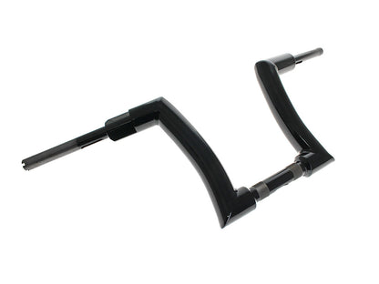 2.0in. Strip Bar, 12in. x 2in. Ape Hanger Handlebar - Gloss Black.