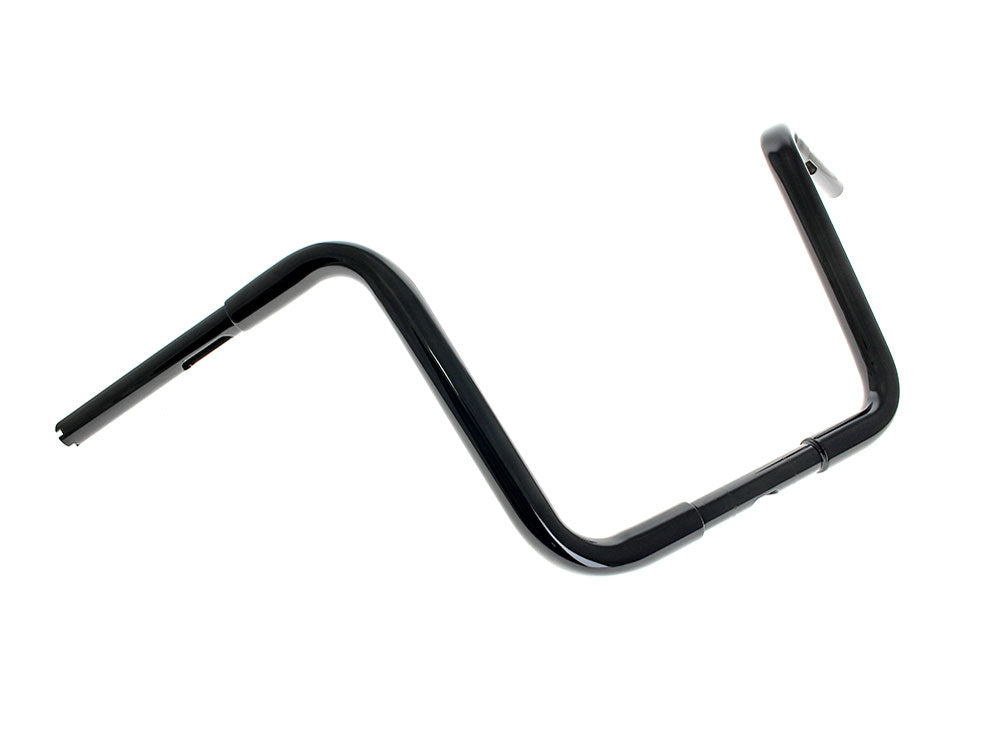 12-1/2in. x 1-1/4in. Ape Hanger Handlebar - Gloss Black
