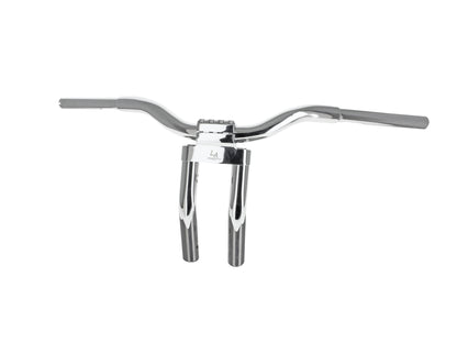 11in. x 1-1/4in. Pullback Kage Fighter Handlebar - Chrome.