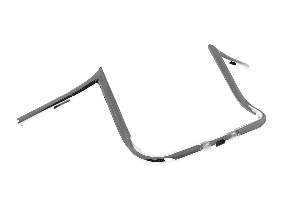 13in. x 1-1/4in. Prime Ape Hooked Handlebar - Chrome. Fits Ultra Models 1996-2024 and Street Glide 1996-2023