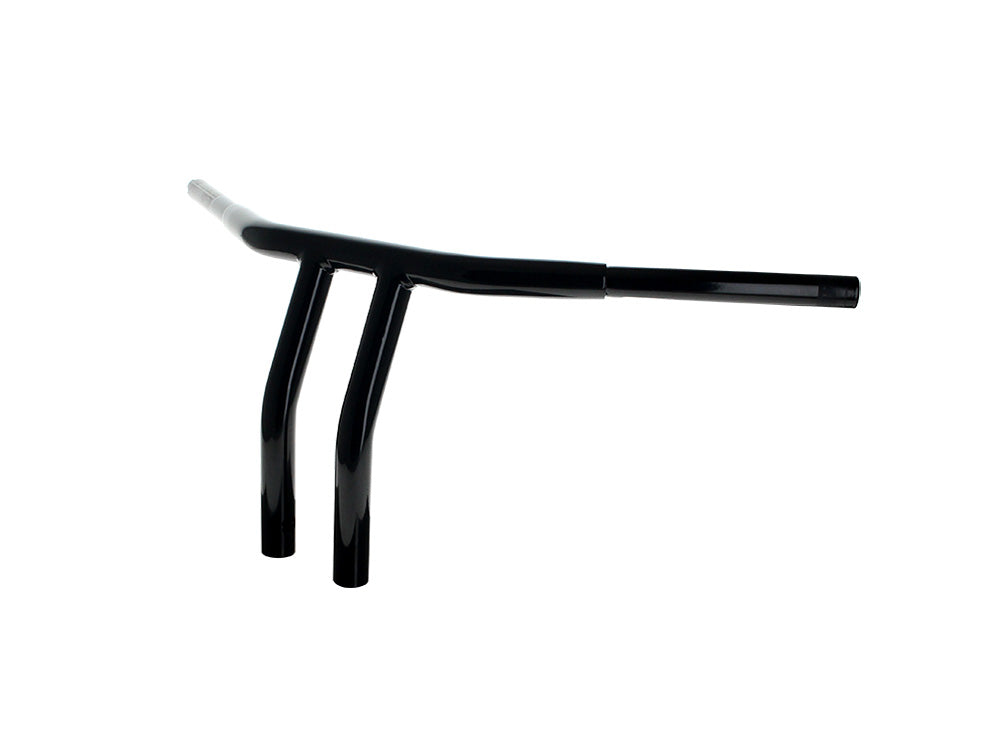 10in. x 1-1/4in. Drag T-Bar Handlebar - Gloss Black