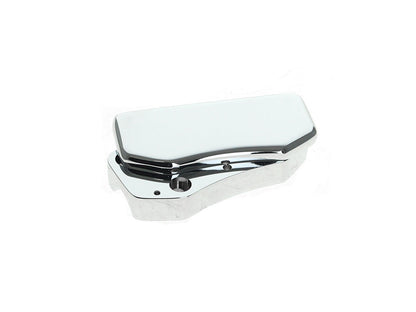 Smooth Handlebar Top Clamp with Hidden Bolts - Chrome