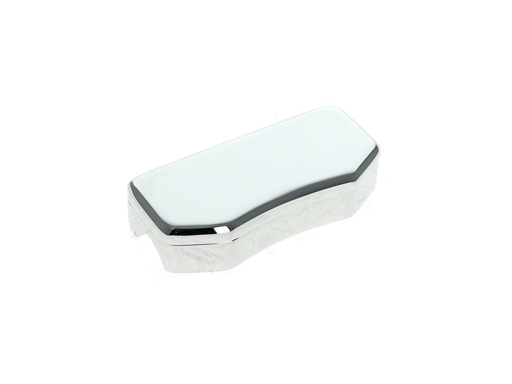 Smooth Handlebar Top Clamp with Hidden Bolts - Chrome