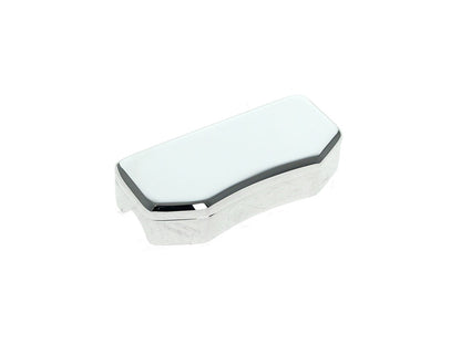 Smooth Handlebar Top Clamp with Hidden Bolts - Chrome