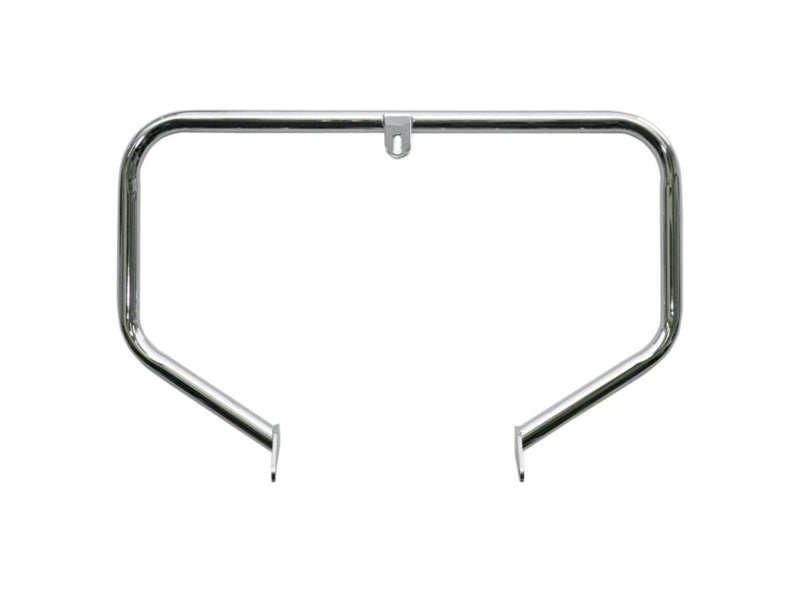 Unibar Engine Guard Freeway Bar - Chrome. Fits Dyna 1991-2017 with Mid Controls.