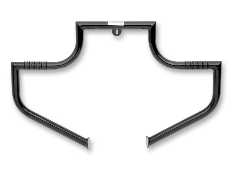 Linbar Engine Guard Freeway Bar - Black. Fits FL Softail 2000-2017.