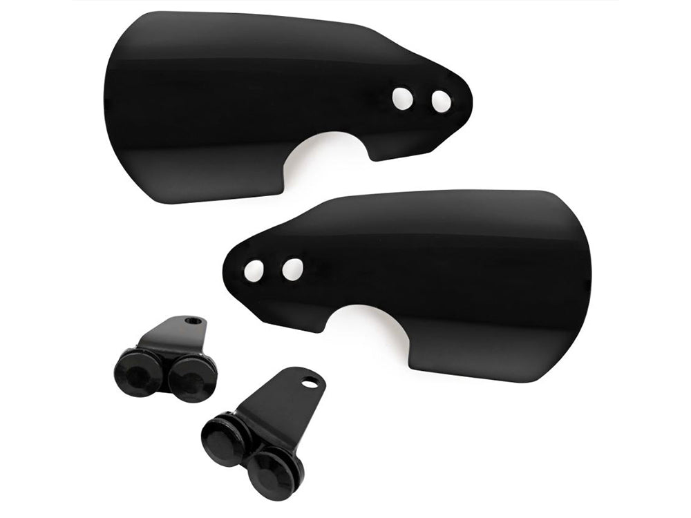 Handguards - Black. Fits Road King Special 2017-2020 running OEM Front Indicators.