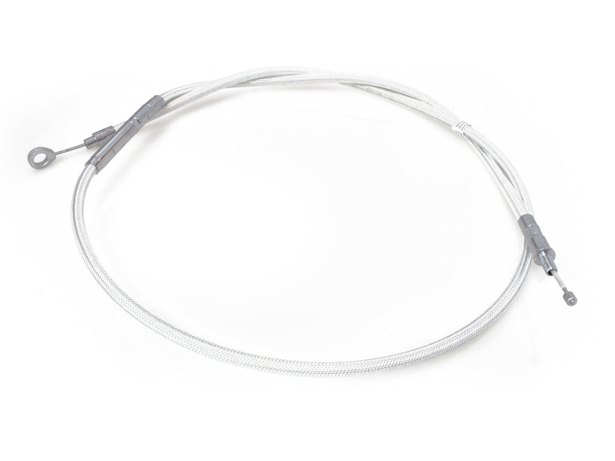 63in. Clutch Cable - Sterling Chromite. Fits Sportster 2004-2021