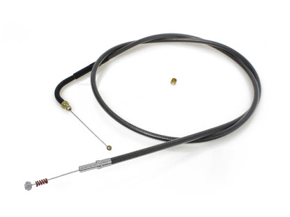 42-1/2in. Idle Cable - Black Pearl. Fits Big Twin 1996-2017.