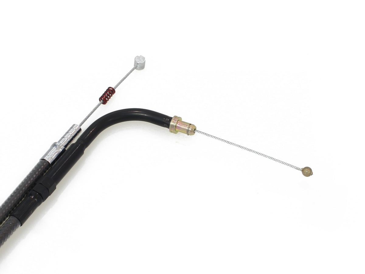34-3/4in. Idle Cable - Black Pearl. Fits Big Twin 1996-2017.