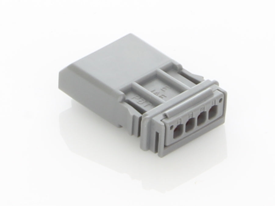 MX-1900 4-Position Pin Housing - Grey.