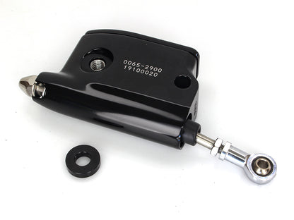 11/16in. Rear Brake Master Cylinder - Black Contrast Cut. Fits Performance Machine Forward Controls.