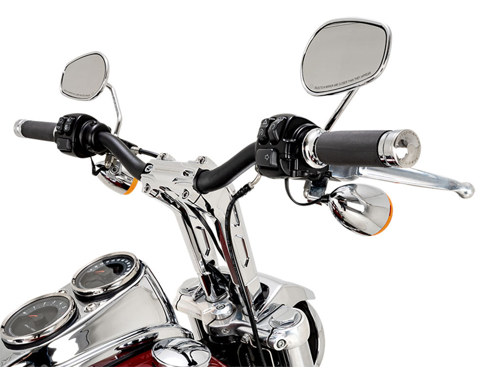1-1/4in. Phatbar Handlebar and 9in. Riser Set - Chrome