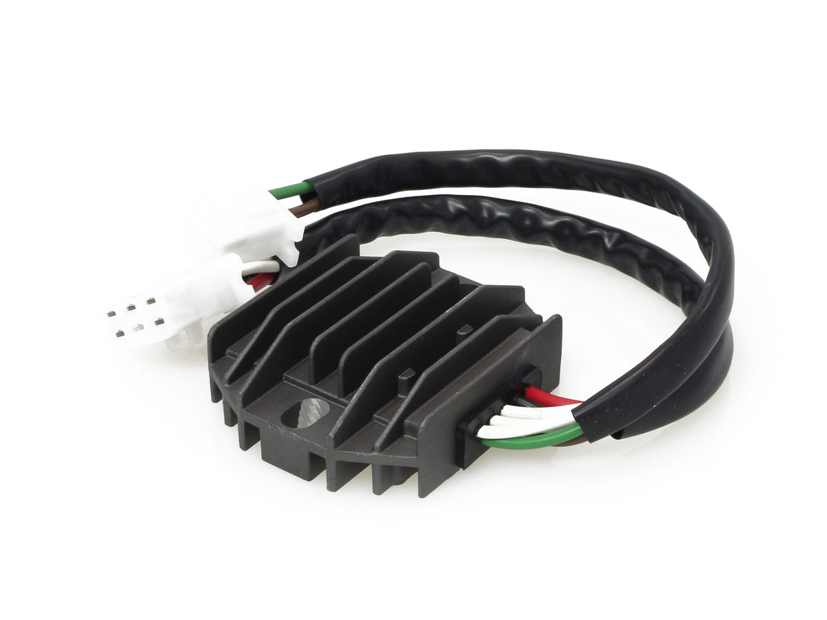Regulator/Rectifier - Black. Yamaha RD400cc 1976-1979.