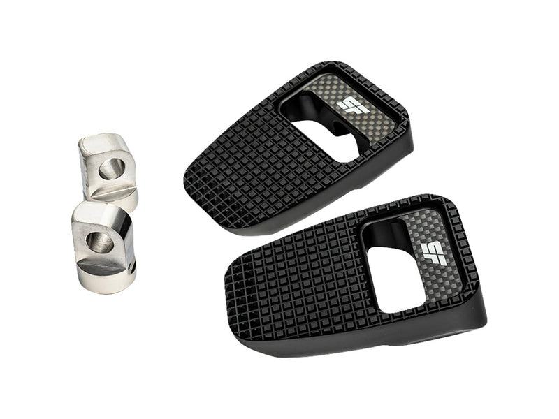 Fatty Footpegs with HD Male Mount - Black