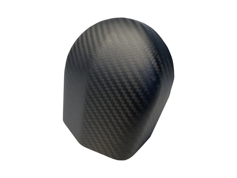Carbon Horn Cover - Matte Finish. Fits Softail 1993-2017, Dyna 1993-2017, Touring 1993-2016 & Sportster 1993-2021