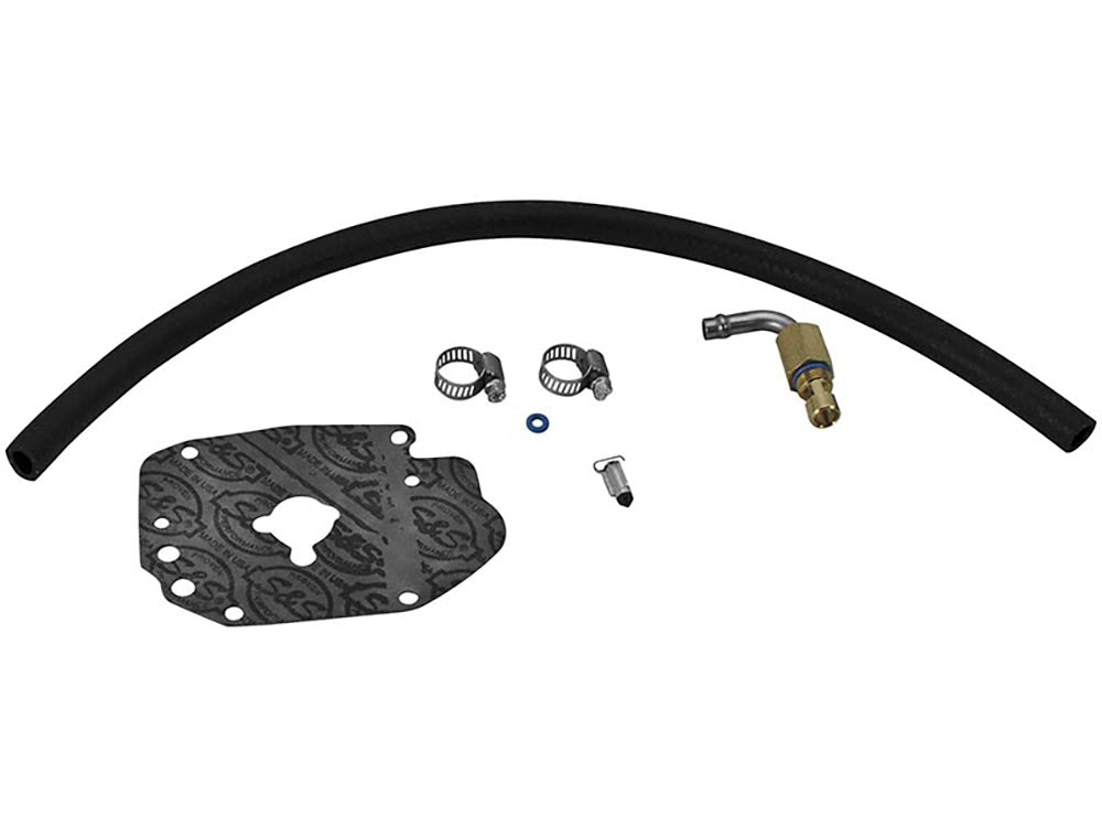 Fuel Line Upgrade Kit. Fits Early S&S Super E & G Carburettors