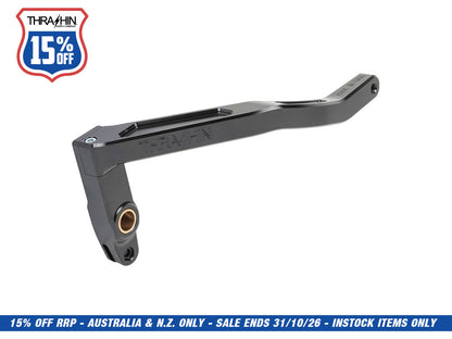 Brake Pedal Arm - Black. Fits Dyna 1999-2017 with Mid Controls.