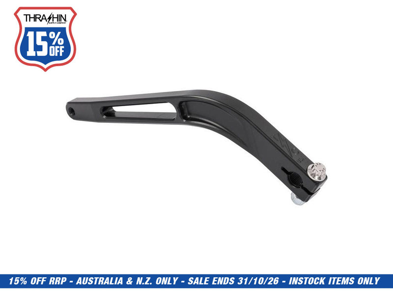 Billet Shift Lever - Black. Fits Softail 2018up with Mid Controls