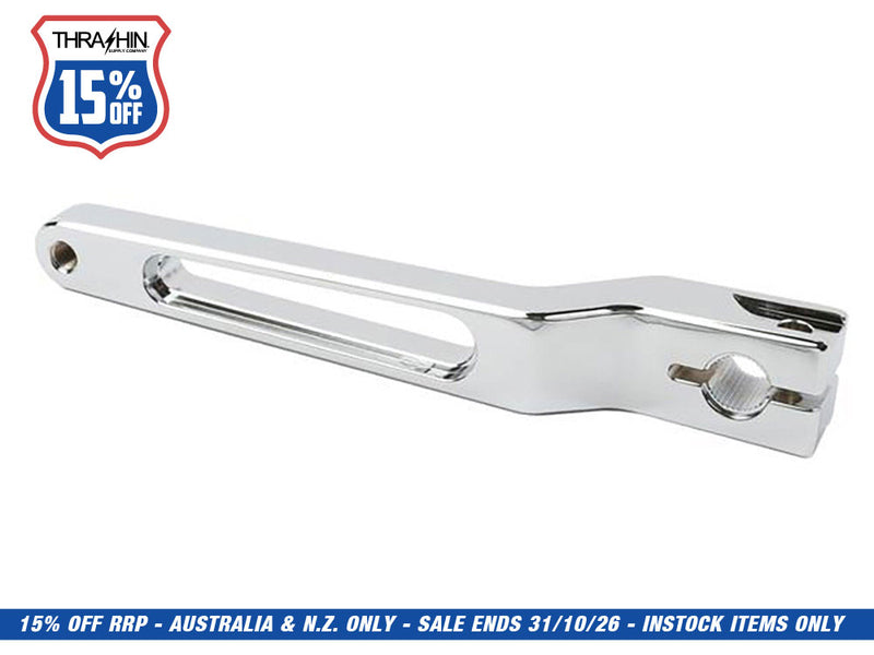 Billet Shift Lever - Chrome. Stock Length. Fits Touring 1983up, Trike 2008up, FXR 1982-1994 & FL Softail 1986-2017.