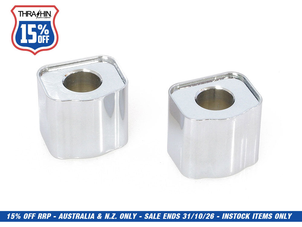 1in. Riser Extensions - Chrome