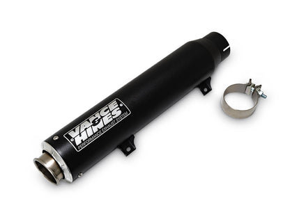 4in. Supersport Slip-On Muffler - Black. Fits Softail Street Bob, Low Rider S, Low Rider ST & Heritage 2025up